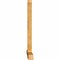 Ekena Millwork Eugene Rough Sawn Timber Gable Bracket, Western Red Cedar, 84"W x 53"H x 4"D x 4"F, 15/12 Pitch GBW084X53X0404EUG00RWR - alternate 4